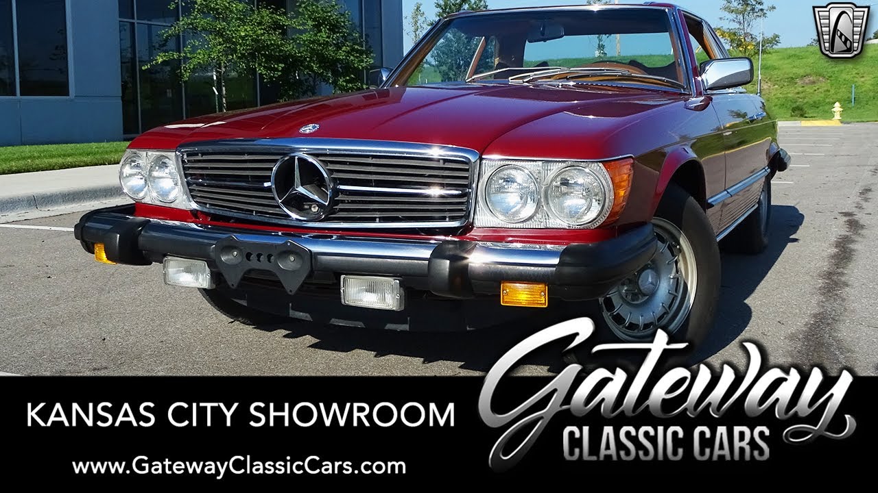 1978 Mercedes Benz 450SL Gateway Classic Cars Kansas City 00330