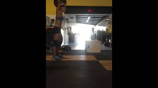 Marianna Michael CYPRUS THROWDOWN WOD 15.3