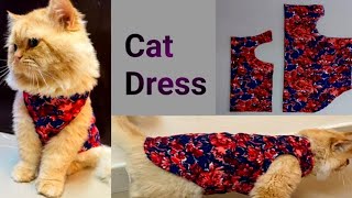 Cat dress making at home ll  cutting and stitching ll cat dress making in marathi