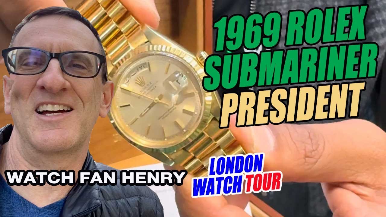LIKE NEW 1969 Rolex President | Best finds of my London Watch Tour