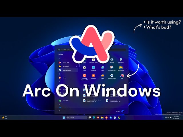 Mastering Arc on Windows 11: Download, Features, u0026 How To Use! class=