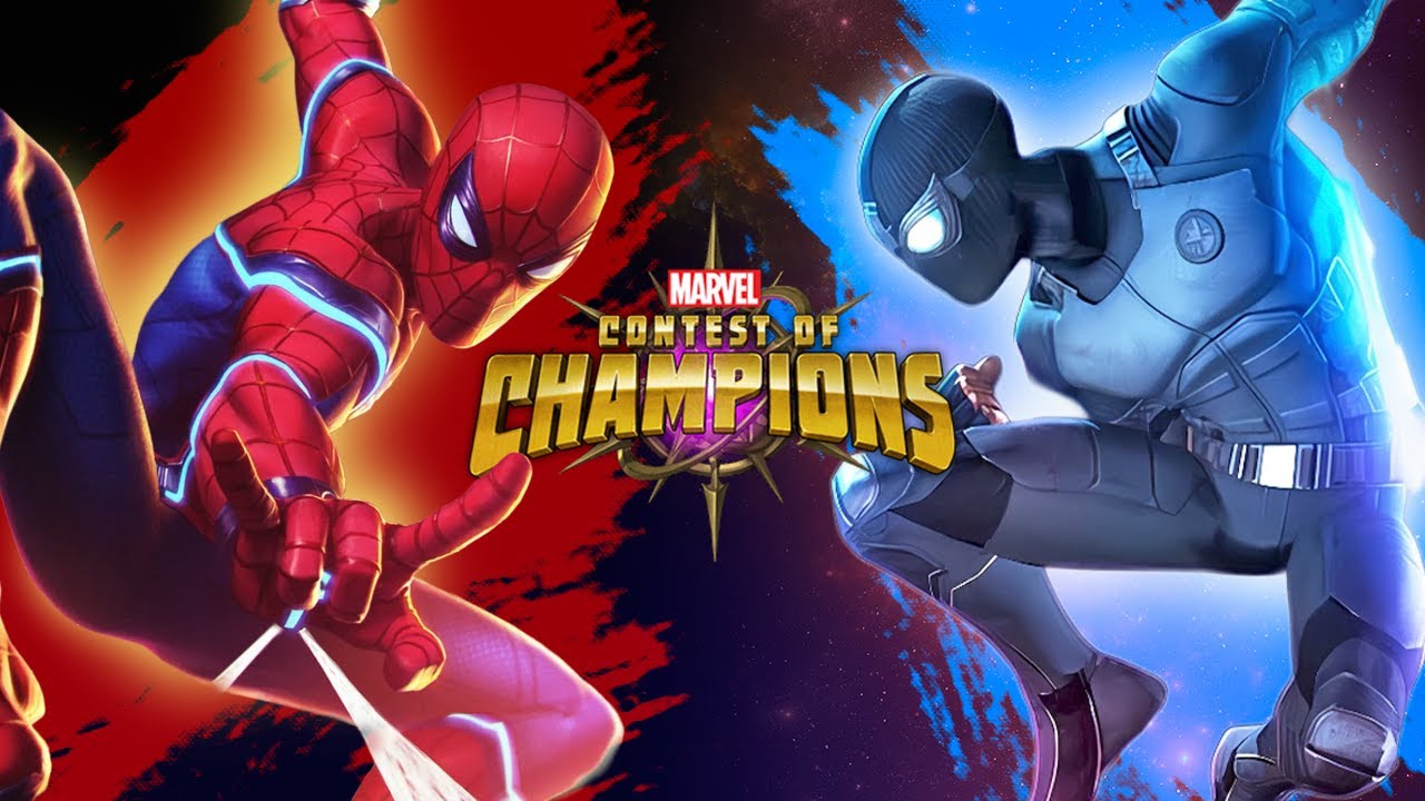 El MEJOR SPIDER-MAN en MCOC | Comparación entre SPIDERMAN MEJORA DE STARK vs SPIDER-MAN SIGILO