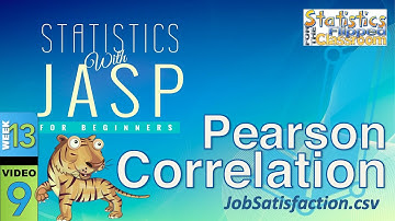 How to do a Pearson Correlation in JASP (13-9)