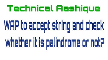 21.WAP to accept string and check whether it is palindrome or not in plsql program