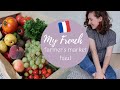 French farmers market haul | Real prices | Budgeting | French Life