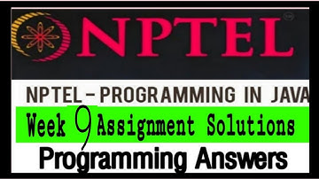Programming in Java Quiz Solution & Programming Assignment Q1-5 Week-9 Solution | NPTEL Jan-Apr 2021