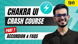 Chakra UI Accordion Component | In Hindi | T7