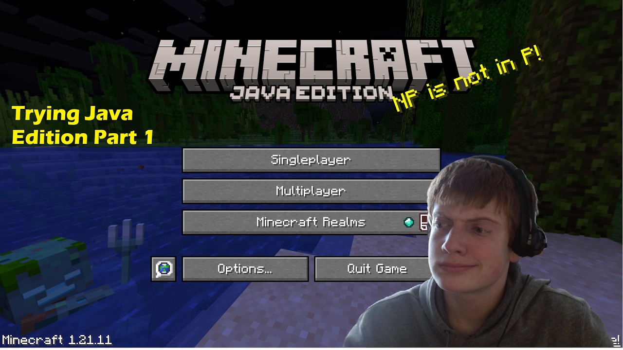 Trying Minecraft Java Edition Part 2🔴LIVE🔴 - YouTube