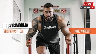 GymBeam Team HomeWorkout l Vrchní část těla l Jakub Enžl