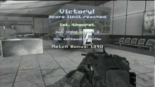 DIRTY SICK Throwing Knife across Terminal Map Mw2