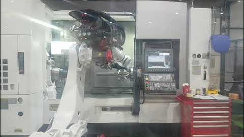 Pallet Load & Unload, Example of Long Shafts & Big Diameter Unload