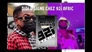 ??DIDI-B SIGNE CHEZ 92i AFRIC LE NOUVEAU LABEL DE BOOBA??