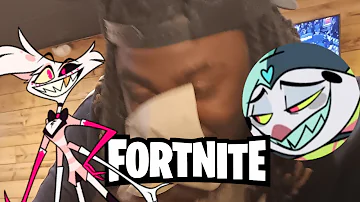 Fizzarolli and Angel Dust play Fortnite featuring zayboe_30