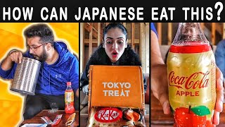 INDIANS Trying JAPANESE SNACKS 🤢 || This Is What Happens 🤯