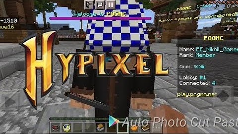 How to play Hypixel like chapati hindustani gamer ||