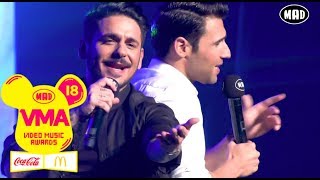 Video thumbnail of "Stan & Πέτρος Ιακωβίδης  - ΜAD VMA Medley  |  Mad VMA 2018 by Coca-Cola & McDonald's"