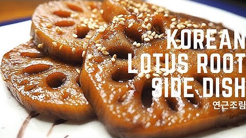 Thumbnail of [What to Cook for Tomorrow] Korean Braised Lotus Root (Chi Sub)