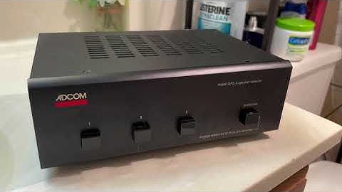 Used Adcom GFS-3 Speaker Selector System