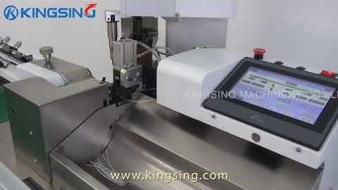 Full Automatic Wire Stripping and Crimping Machine