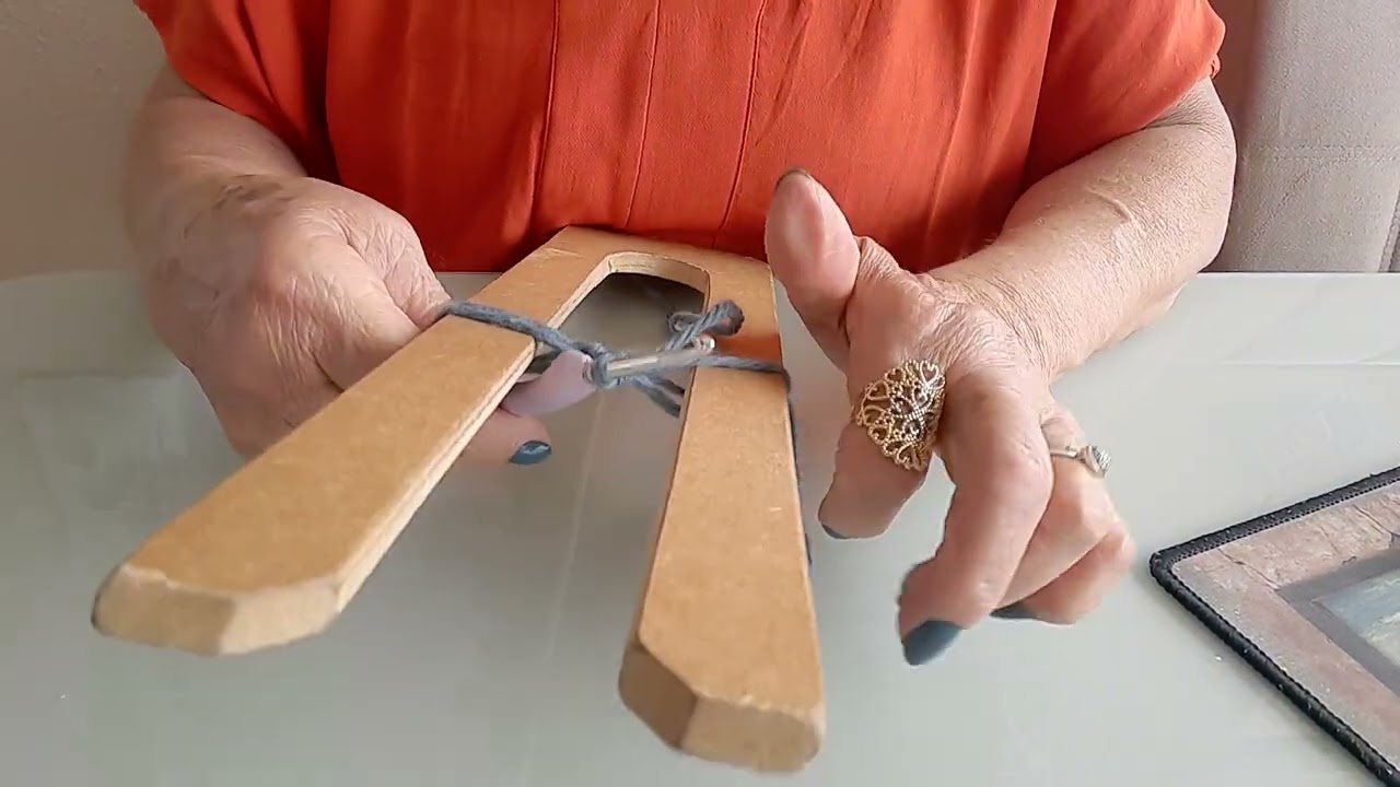 Crochê de Grampo! Ponto Arroz !!