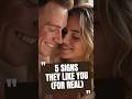 5 Signs They LIKE You (For Real) #shorts  #psychologyfacts #datingtips