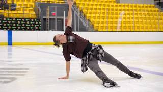 Jeremy Abbott skates to "No Surprises" at the 2026 American Contemporary Skating Festival