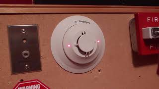 Notifier NP-100T Thermal Sensor Fire Alarm Heat Detector Test
