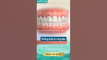 Tác dụng của thun liên hàm trong niềng răng #toancau #niengrang #viralreels #niengrangmaccai #viral