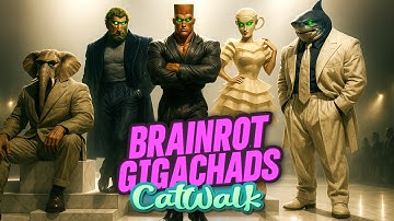 BRAINROT GIGACHADS  FASHION SHOW - CATWALK | Official Music Video