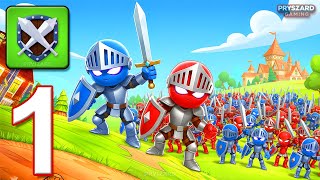 Clash Commander: My Mini Army - Gameplay Walkthrough Part 1 - Stickman Army Commander (iOS, Android) screenshot 1