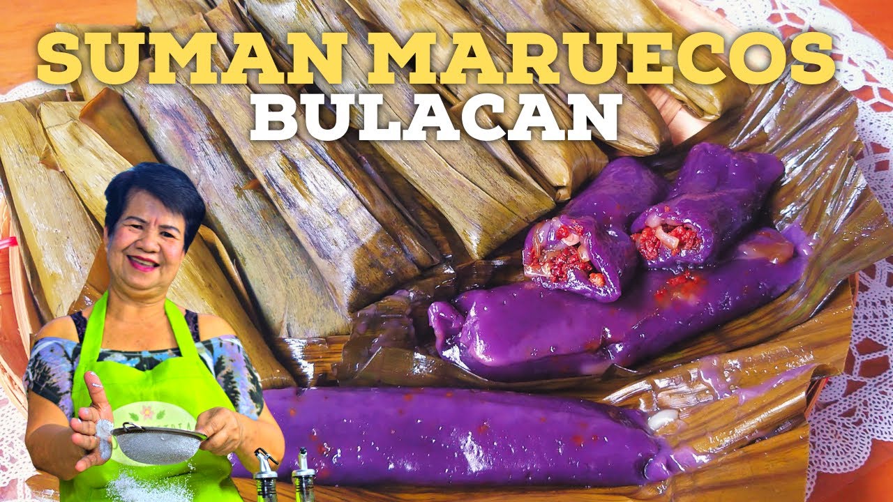 Suman Maruecos ng mga taga Bulacan | SUMAN RECIPE | ESIE AUSTRIA