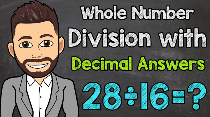 Whole Number Division with Decimal Answers | Math with Mr. J