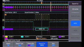 Tektronix New MDO3000: Integrated Protocol Analysis