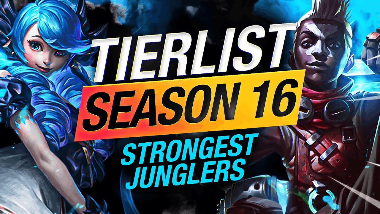 NEW UPDATED — STRONGEST Junglers For Season 16 TIER LIST