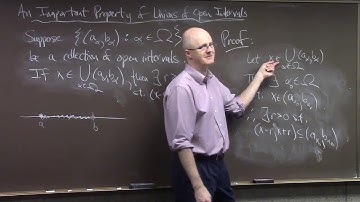 Intro Real Analysis, Lec 31: Open Sets on the Real Line, Continuity & Preimages of Open Intervals