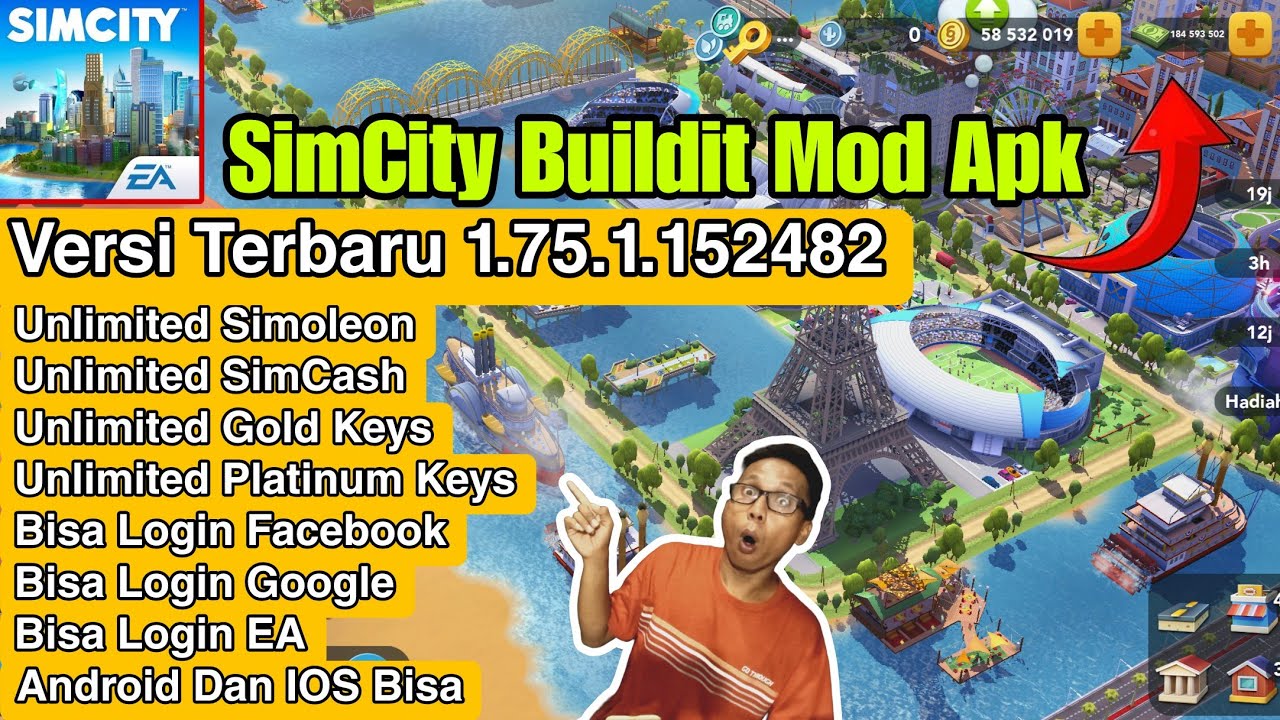 UPDATE !!! Simcity Buildit Mod Apk Terbaru v1.75.1- Unlimited Money ...