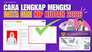 COMPLETE HOW TO FILL IN YOUR PERSONAL BIODATA FOR THE 2026 KIP LECTURE