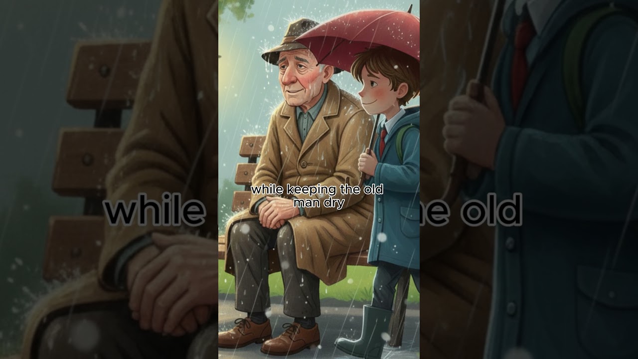 A Boy’s Kindness in the Rain | Moral Story for Kids 