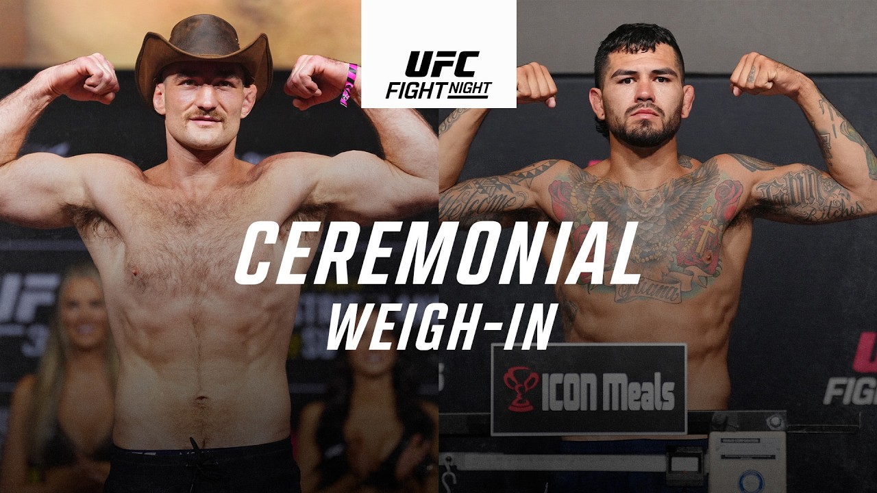 UFC Houston: Ceremonial Weigh-In