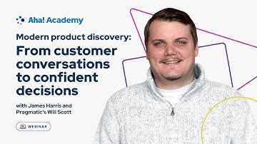 Aha! webinar – Moderne productontdekking: van klantgesprekken tot zelfverzekerde beslissingen