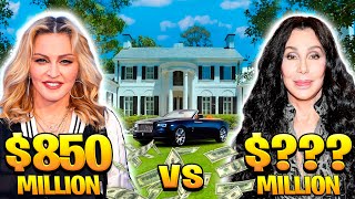 Madonna VS Cher - LIFESTYLE WAR