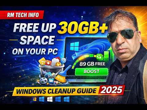 How to FREE Up More than 30GB+ Of Disk Space in Windows 7,8,10 AND 11 ...