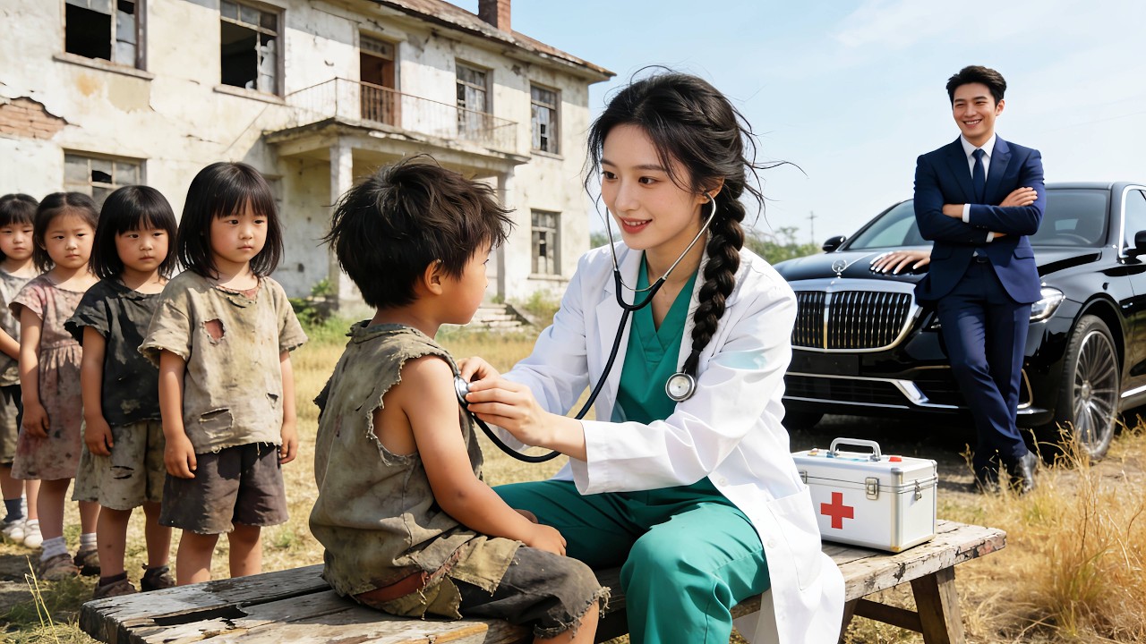 💕كان CEO ينوي طلاق زوجته المادية بعقد، لكن حين رآها تعالج الأيتام وقع في حبها!