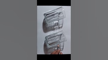 3D Art Realistic Glass #shorts #youtubeshorts #shortsart #art #artist #3d #realistic #drawing
