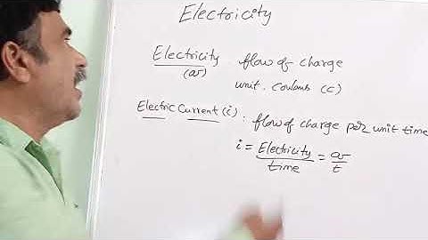 Electricity demo/ 10th class physics