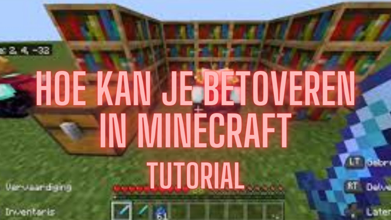 Hoe kan je betoveren in minecraft - YouTube
