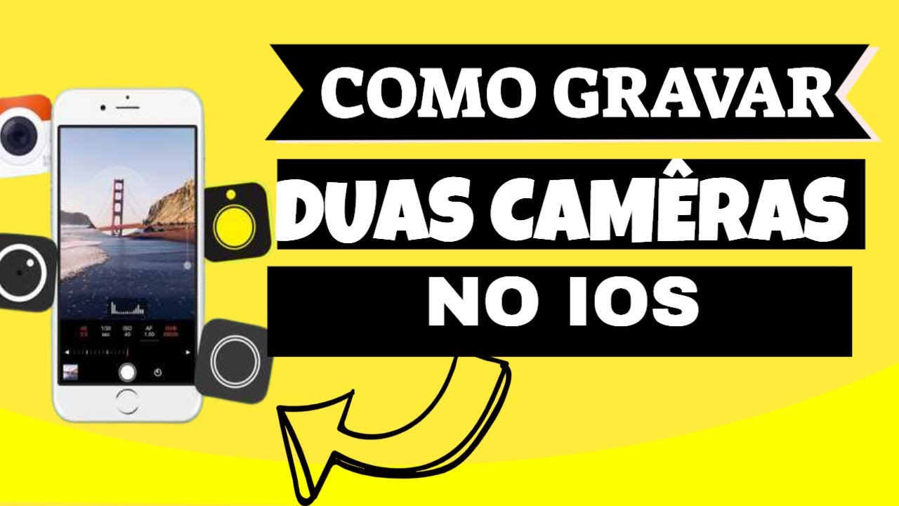 Como gravar com duas câmeras no iOS - YouTube