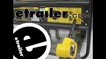 etrailer | Camco Power Grip Generator Adapter for RV Power Cord Review
