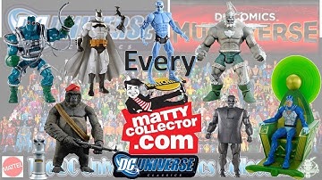 Every Mattel DC Universe Classics Matty Collector Club Infinite Earths Comparison List