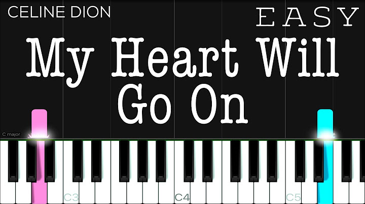 My Heart Will Go On Piano version - Piano performance video thumbnail